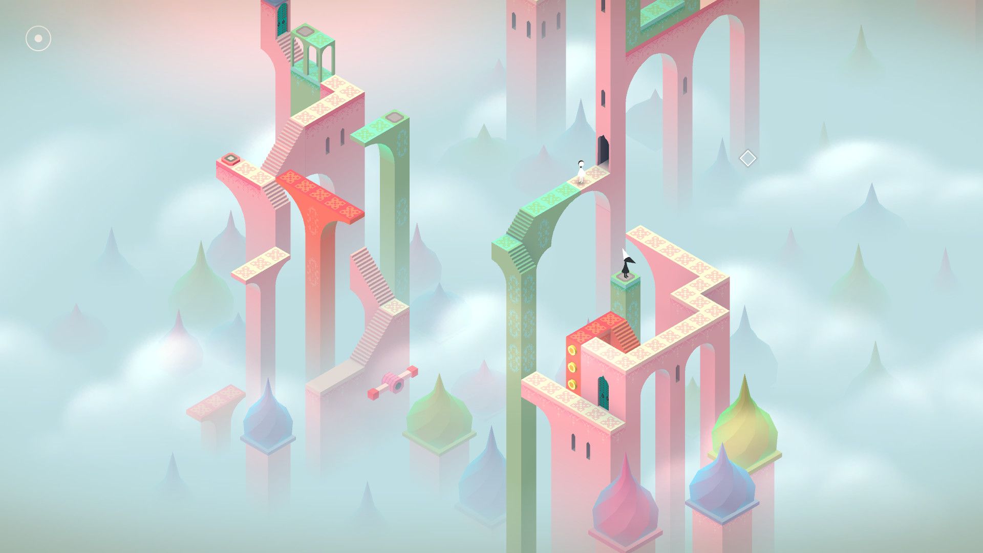 Monument Valley puzzle mist