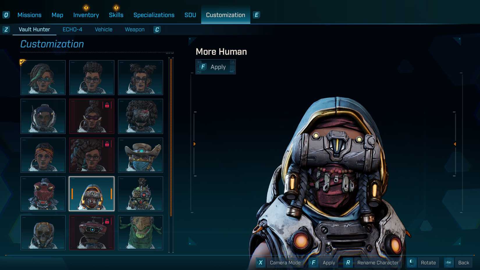 More Human Harlowe