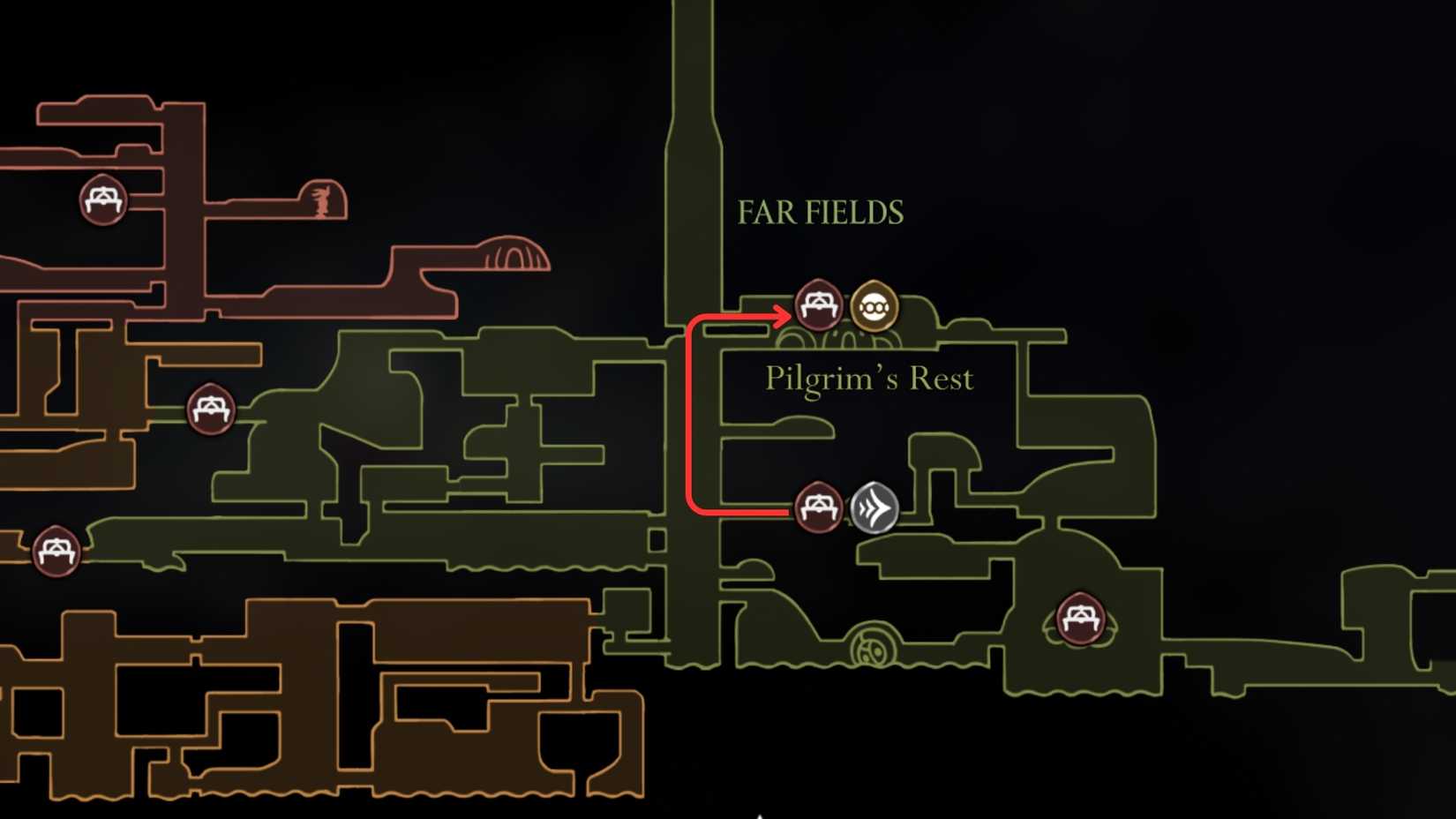localização da loja de mort em hollow knight silksong