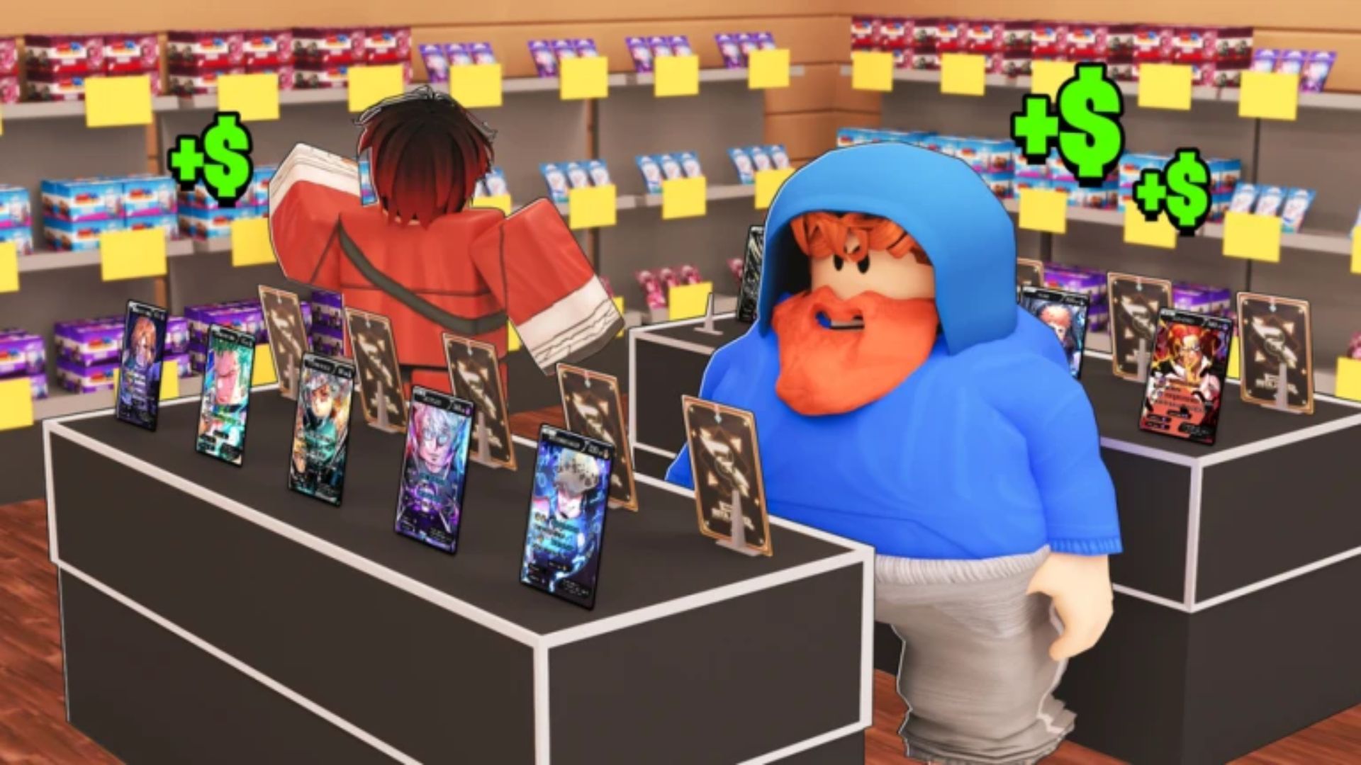 My Card Shop characters