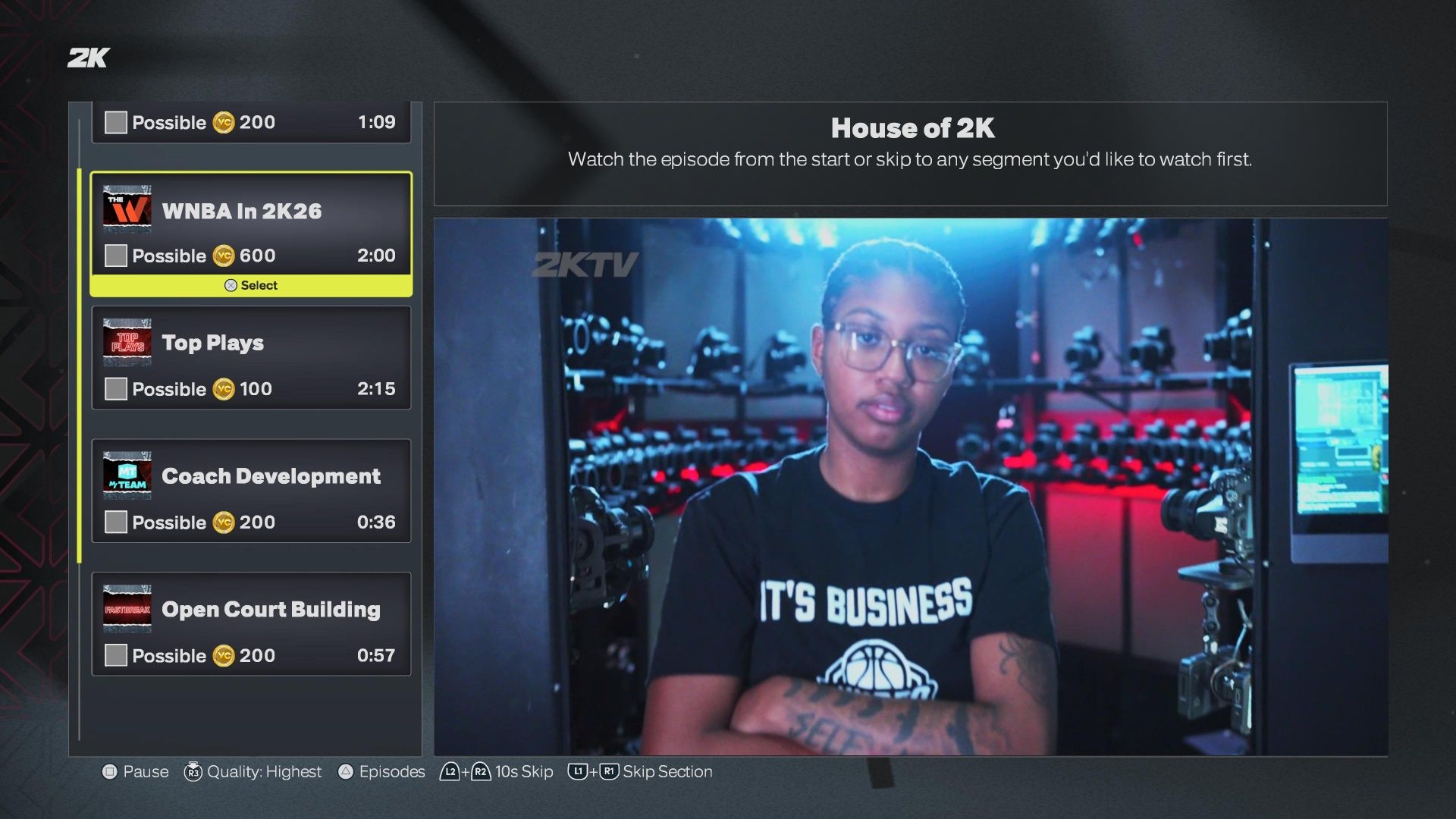 NBA 2K26 2KTV Episode 3 Answers