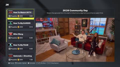 NBA 2K26 Community Day