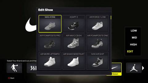 NBA 2K26 Custom Shoes Nike