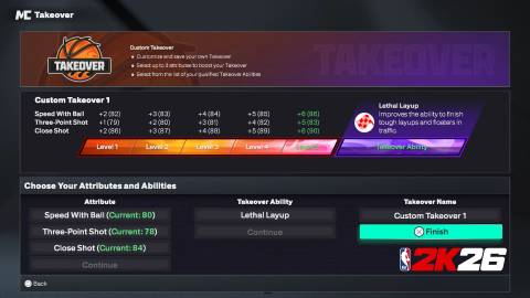 NBA 2K26 Custom Takeover