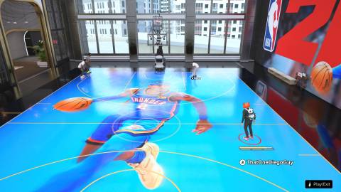 NBA 2K26 MyCourt AI