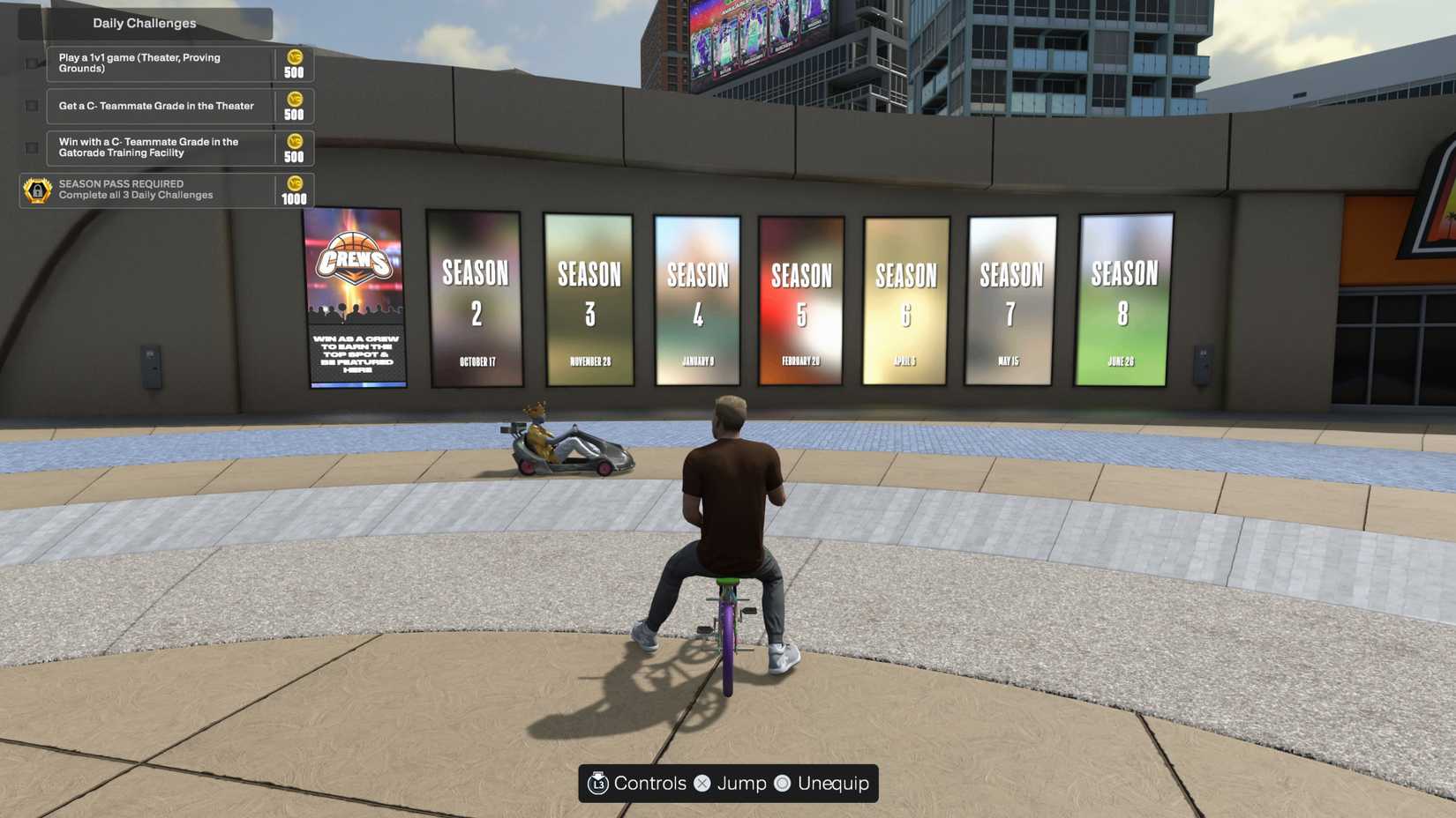 NBA 2K26's schedule for the first eight seasons