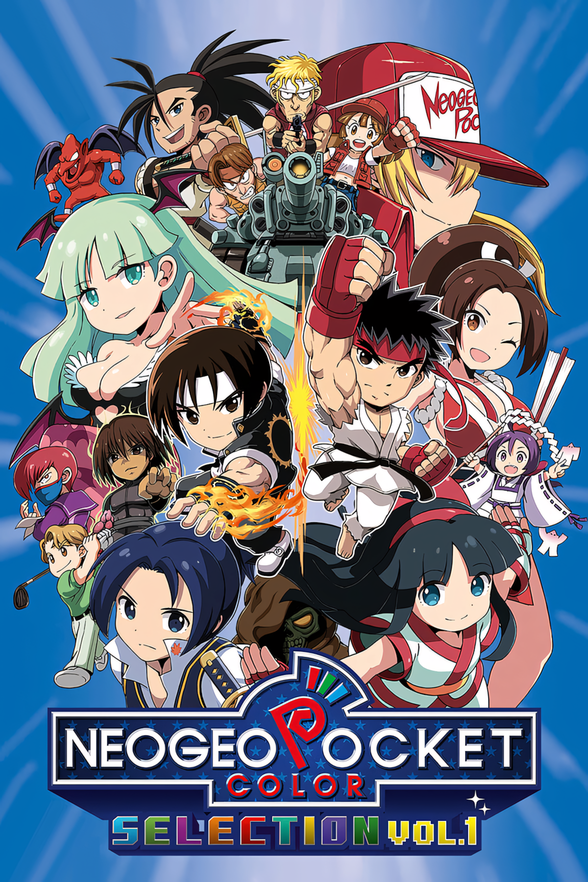 NeoGeo Pocket Color Selection Vol.1 Tag Page Cover Art