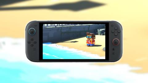 Nintendo Switch 2 displaying The Touryst Deluxe composite