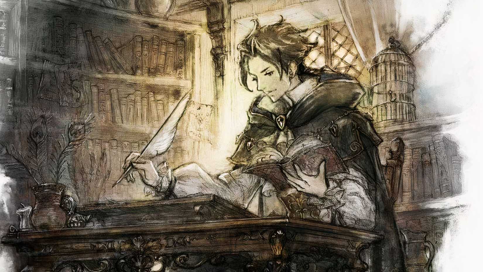 Octopath Traveler Cyrus Albright