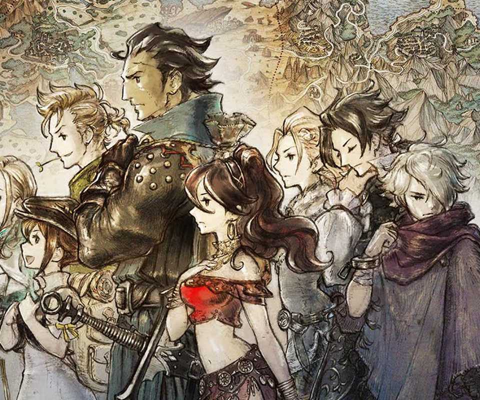 octopath traveler party