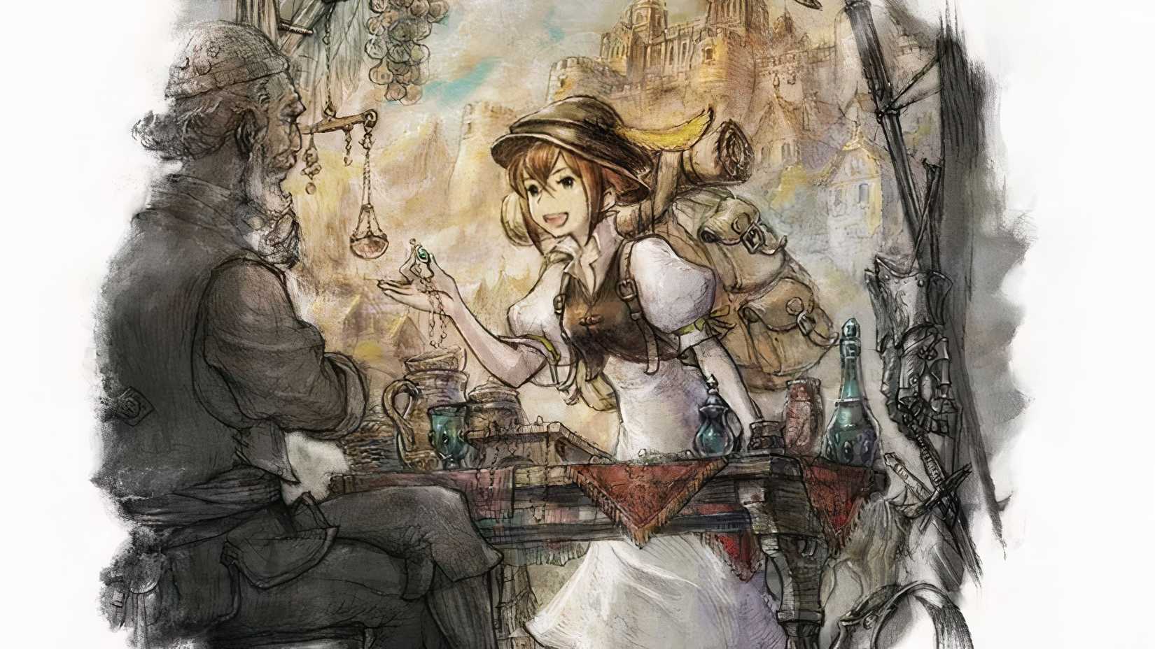 Octopath Traveler Tressa Colzione