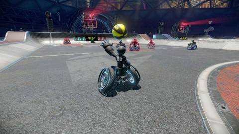 Official gameplay screenshot from the eShop - Drag x Drive