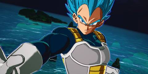 Official screenshot of Vegeta in-game - Dragon Ball Sparking! Zero