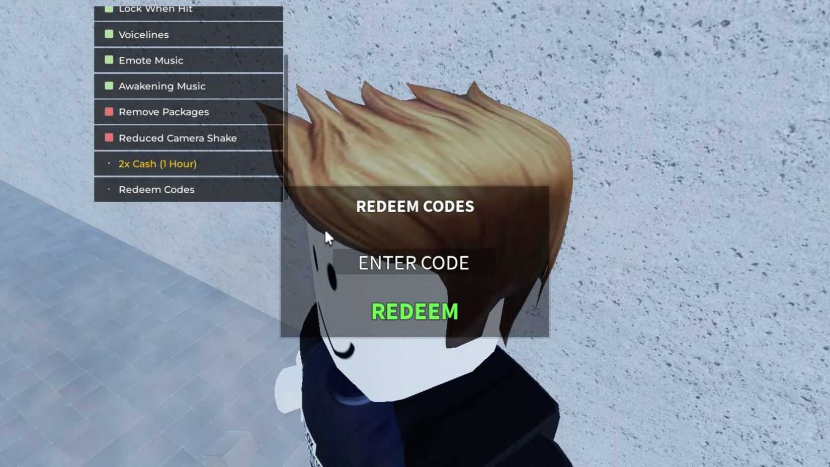 Omni Battlegrounds the codes tab