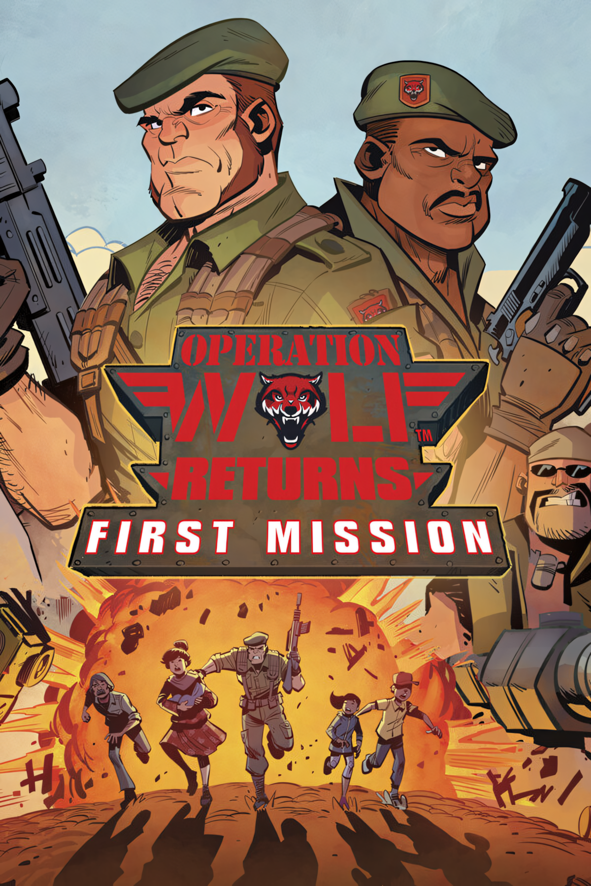 Operation Wolf Returns: First Mission VR Tag Page Cover Art