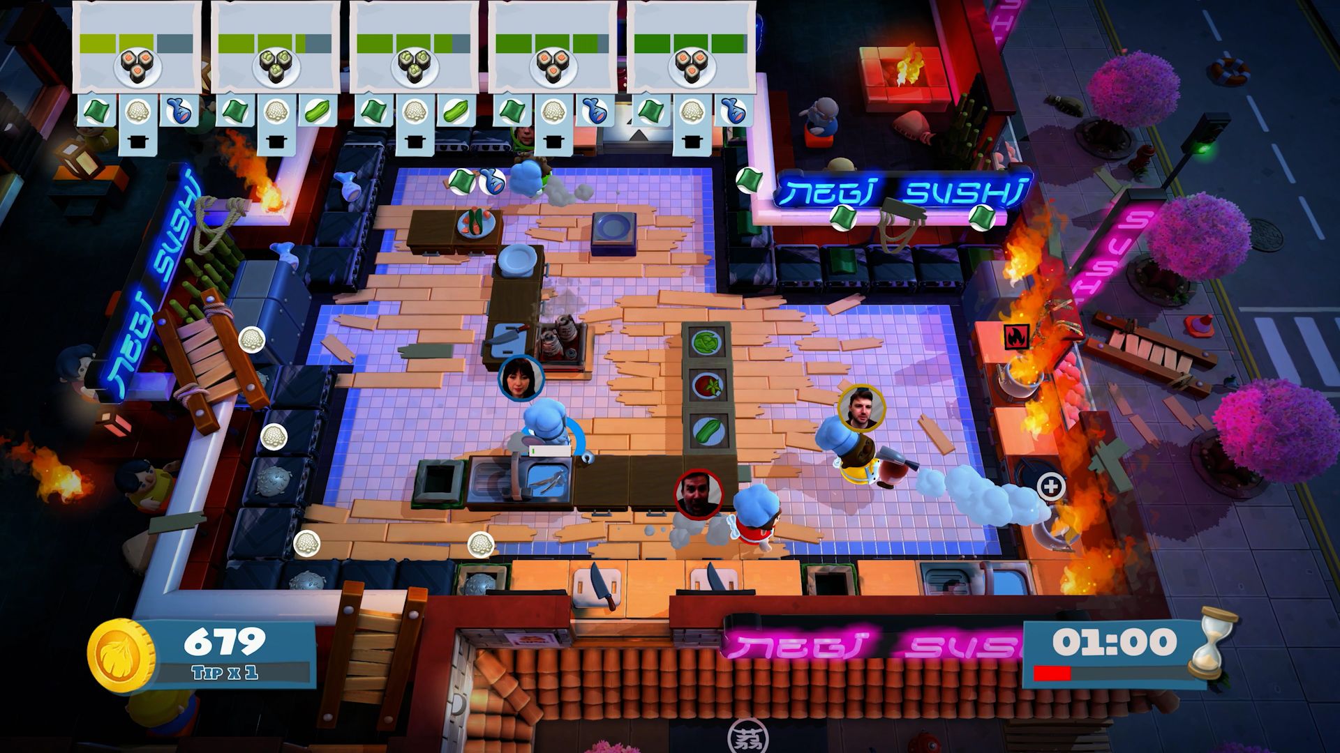 Overcooked 2 Nintendo Switch 2 Edition Press Image 1