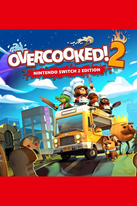 Overcooked 2 Nintendo Switch 2 Edition Tag Page Cover Art