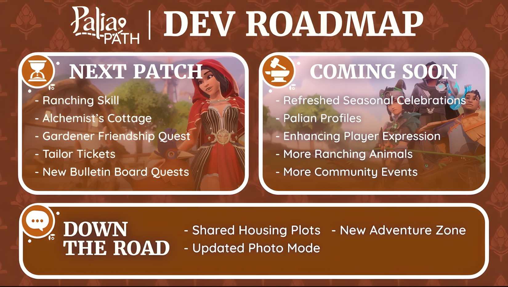 Palia's Fall Fantasy update roadmap