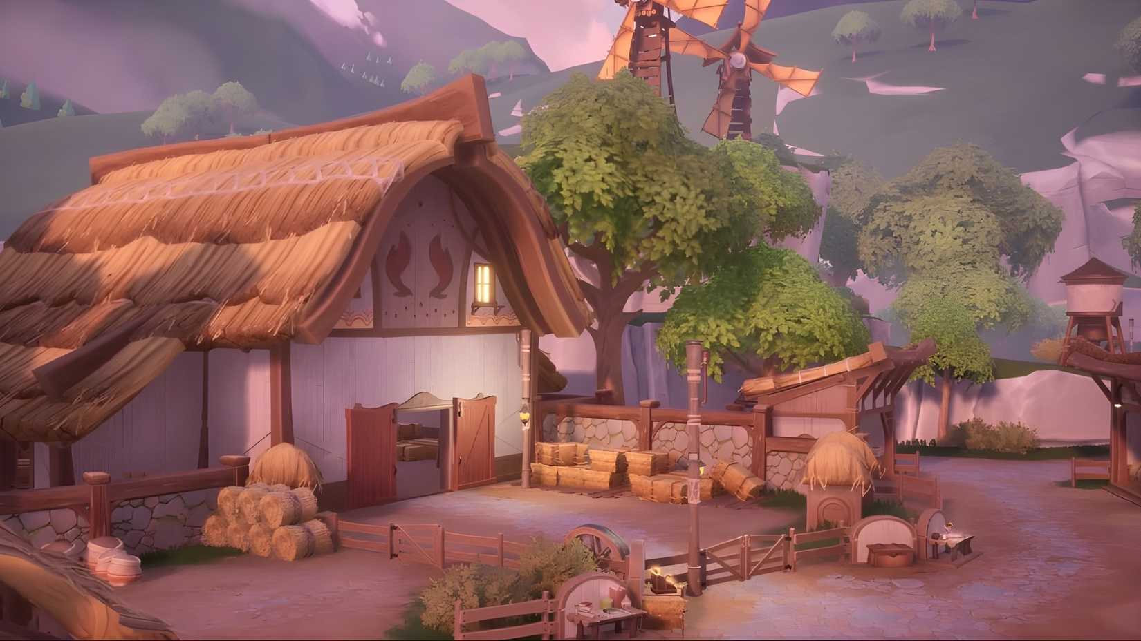 A ranch in Palia's Fall Fantasy update