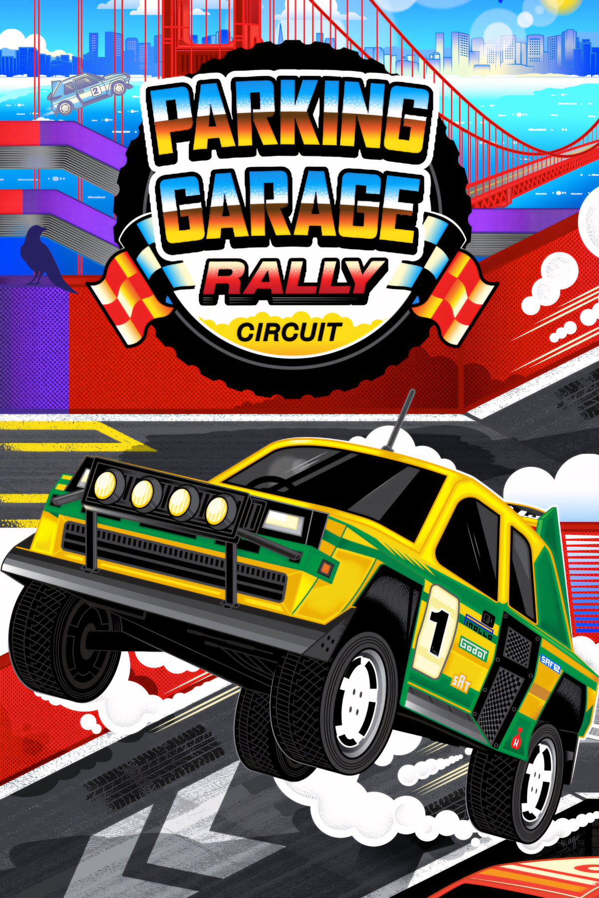 Parking Garage Rally Circuit Tag Page Cover Art