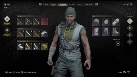 Parkourist Armor Set Dying Light The Beast