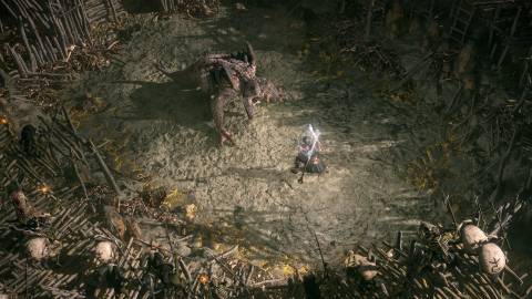 path of exile 2 fighting boss