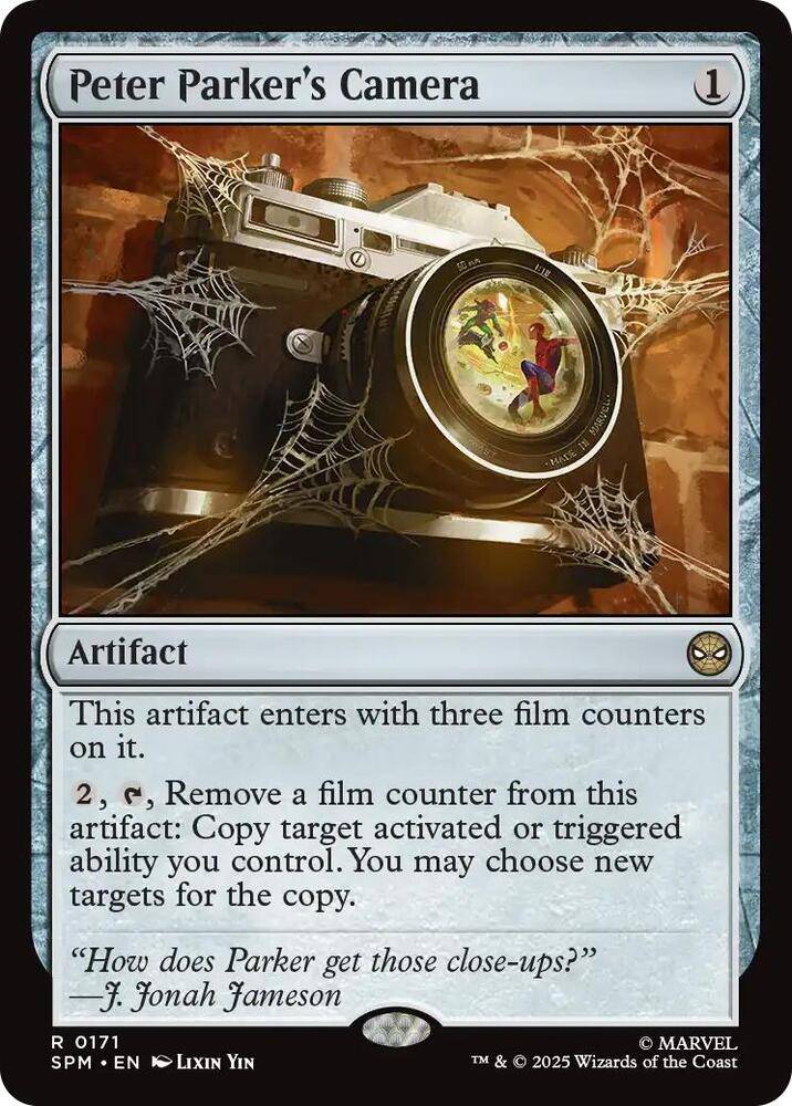 peter-parkers-camera-mtg-magic-spider-man
