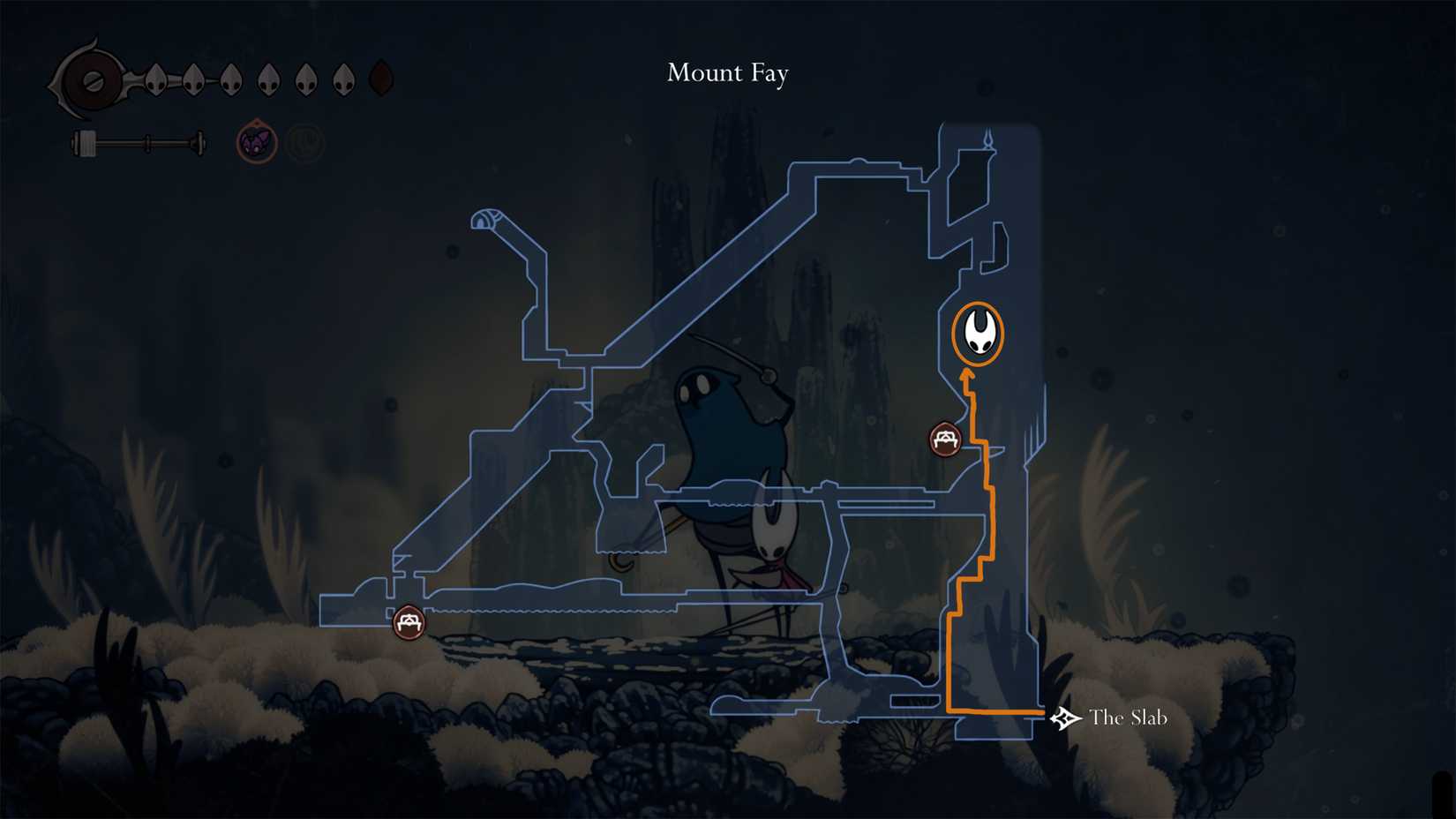 pinstress location in hollow knight silksong