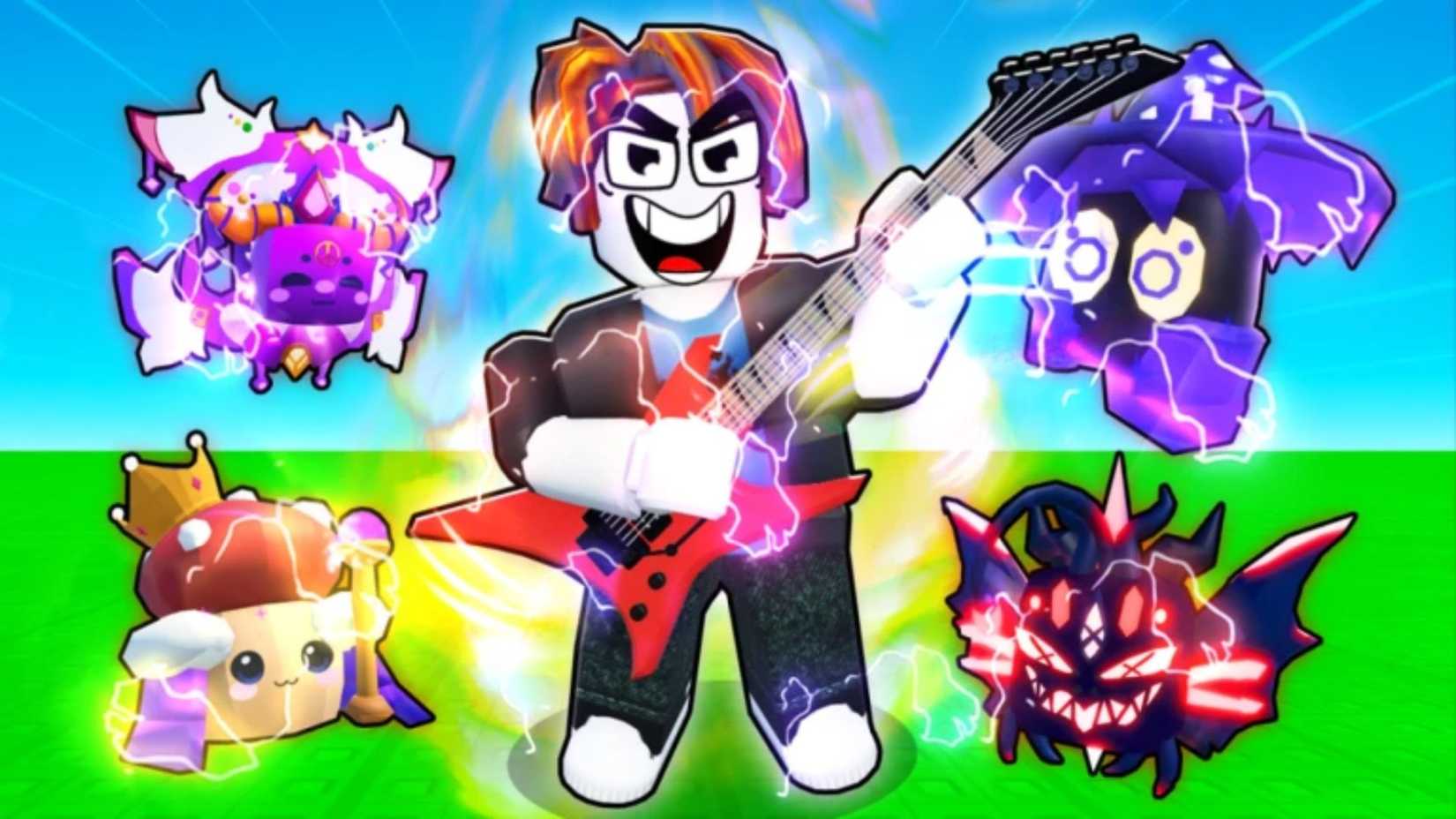 Play A Guitar characters