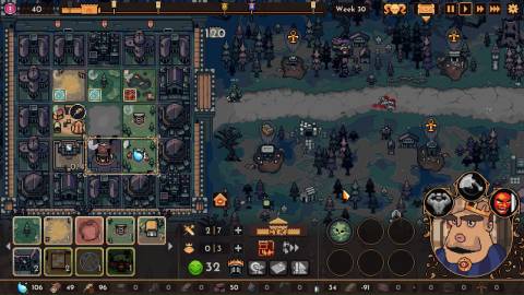 Playing a match at night in The King Is Watching