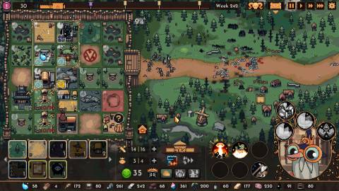 Playing a match in The King Is Watching