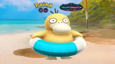 Pokemon GO Get Psyduck Swim Ring