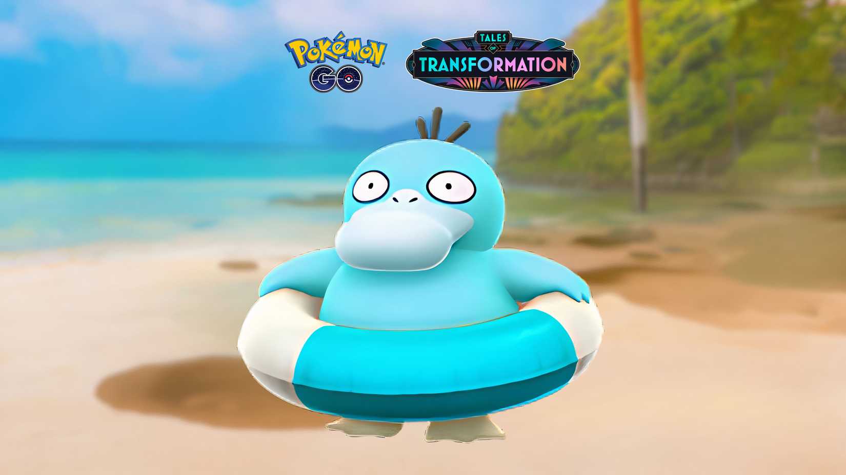 Pokemon GO Get Shiny Psyduck Swim Ring