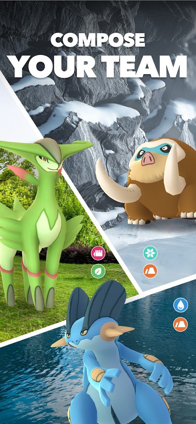 Interface de captura de Pokémon em Pokemon GO