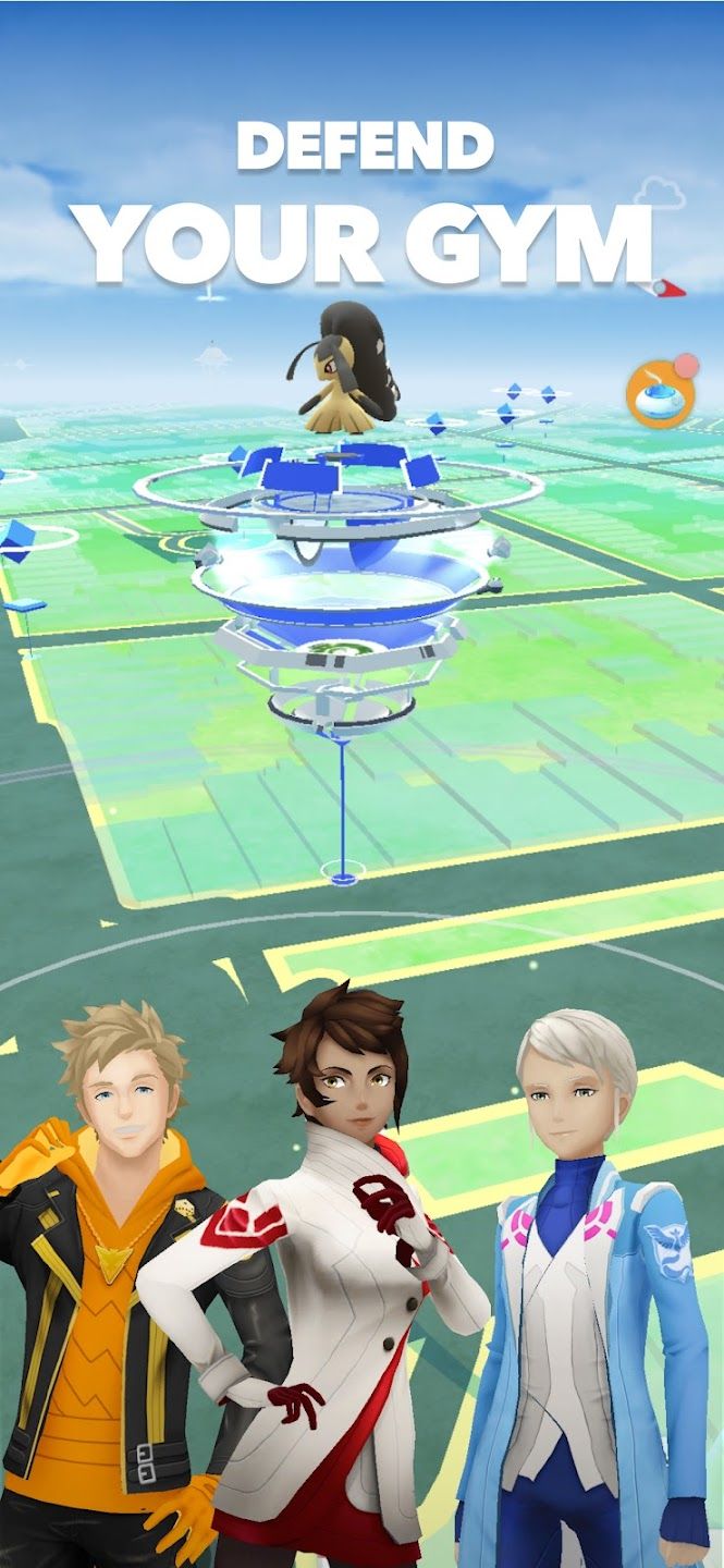 Interface do Pokémon GO mostrando a tela de níveis e recompensas.