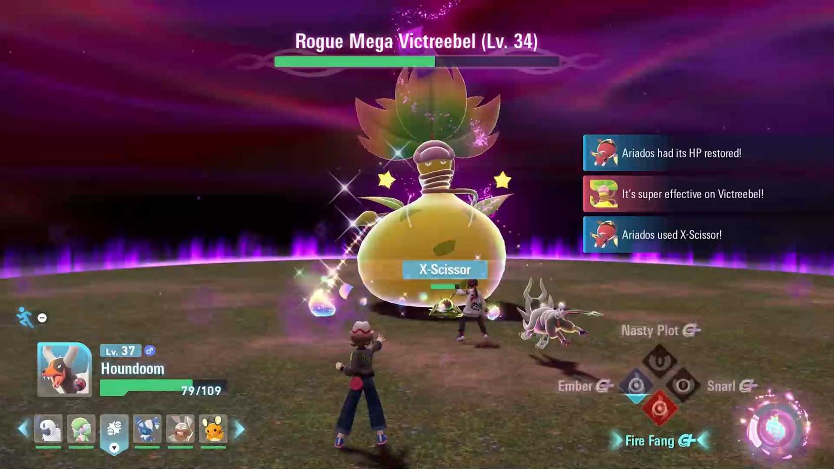 Pokemon Legends is handing out gameplay