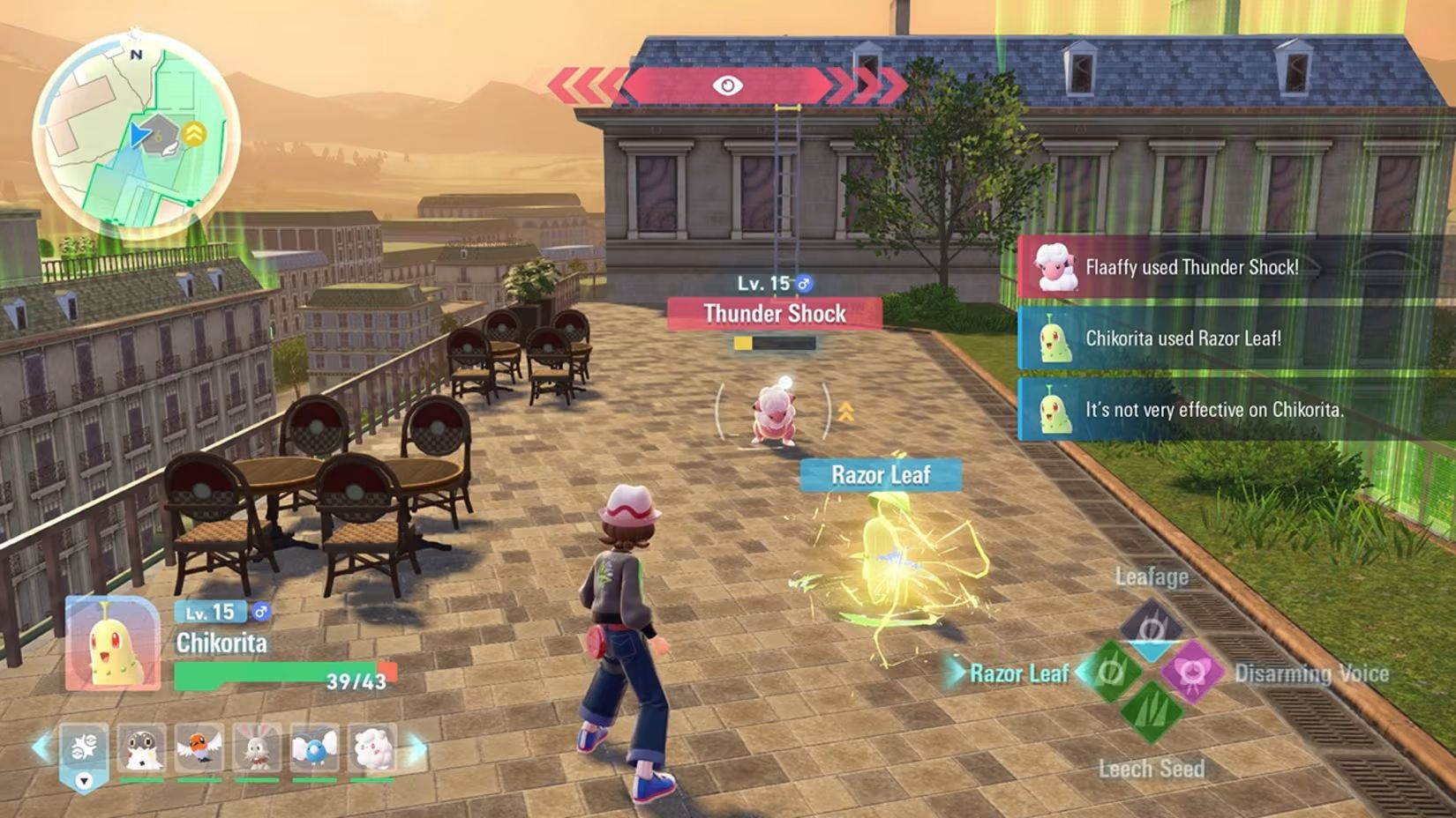 Imagem de imprensa de Pokémon Legends: Z-A.