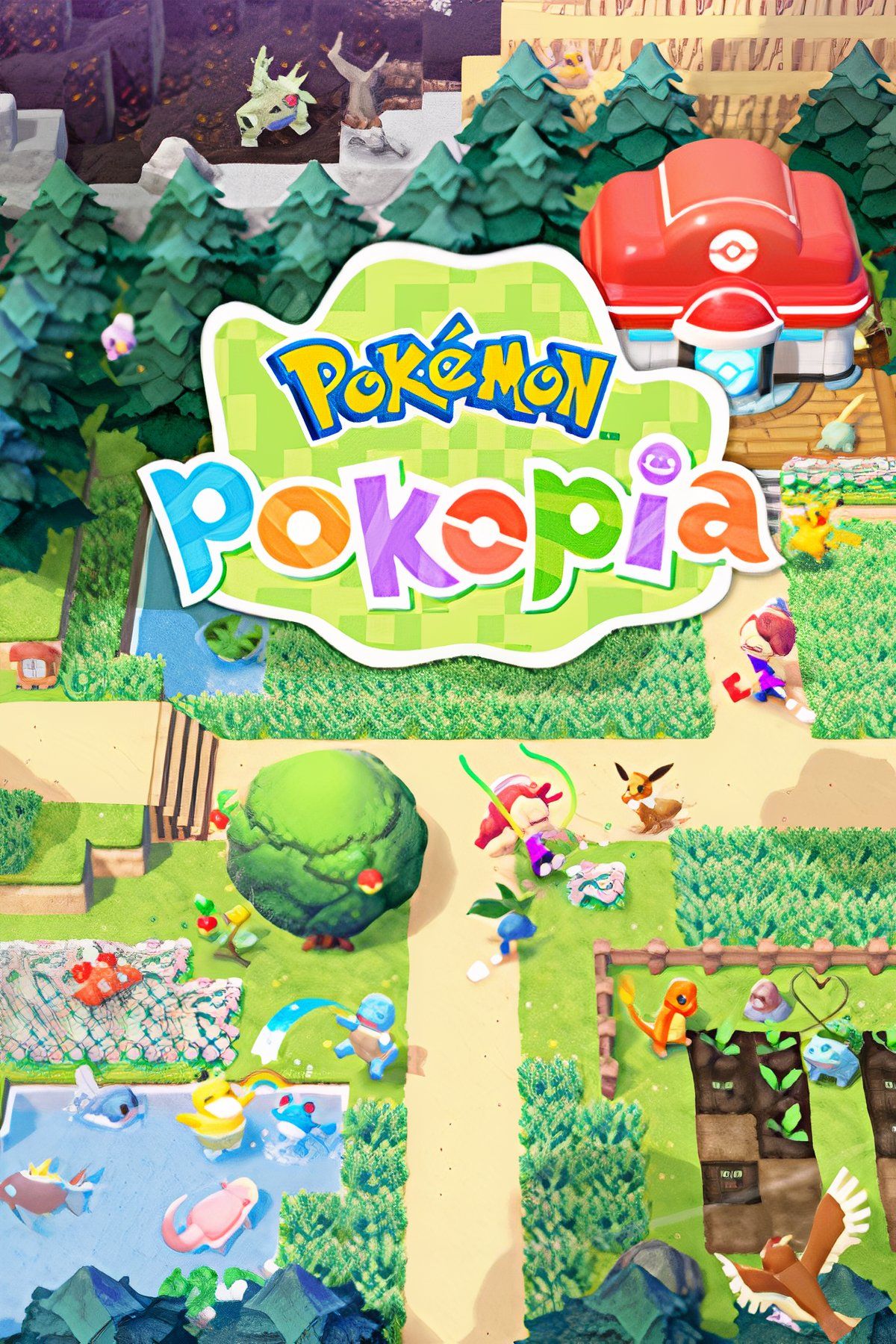 Arte conceitual de Pokémon Pokopia