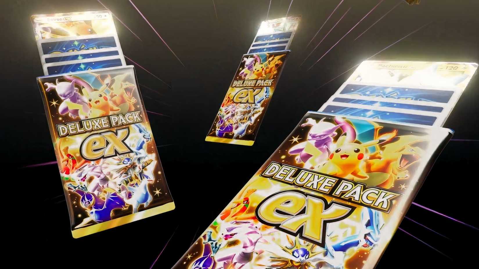 Pokemon TCG Pocket Deluxe Pack EX reveal trailer thumb