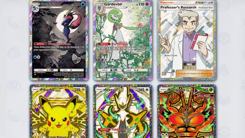 Pokemon TCG Pocket re-released art cards for Deluxe EX Pack