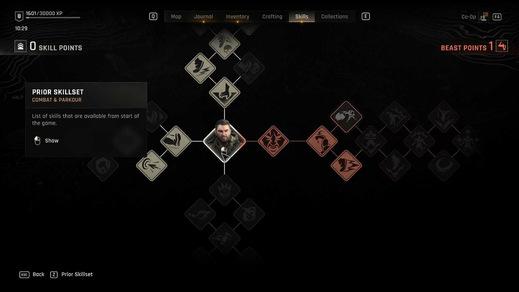 Prior Skillset Dying Light The Beast