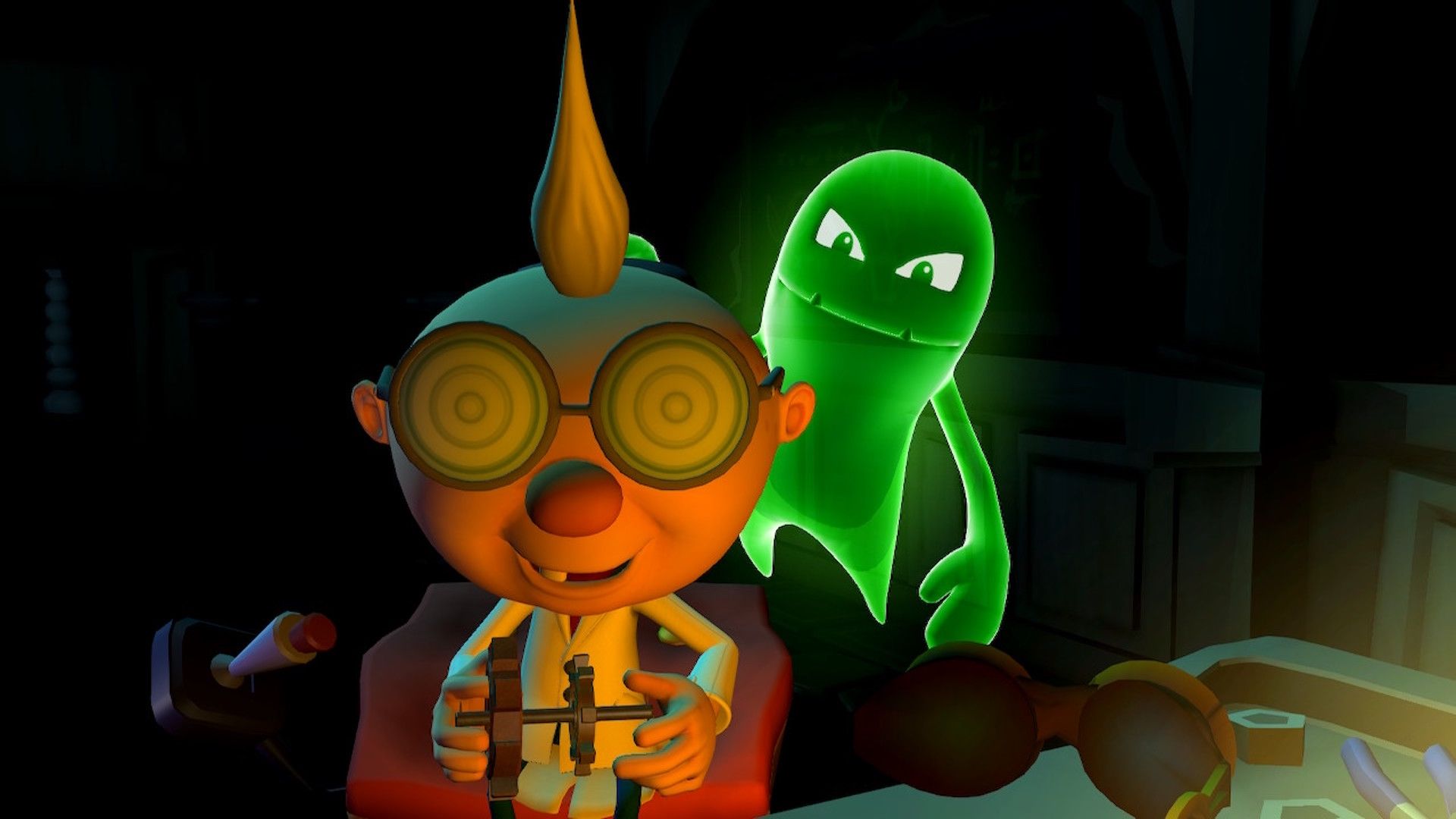 Professor E Gad in Luigi’s Mansion 2