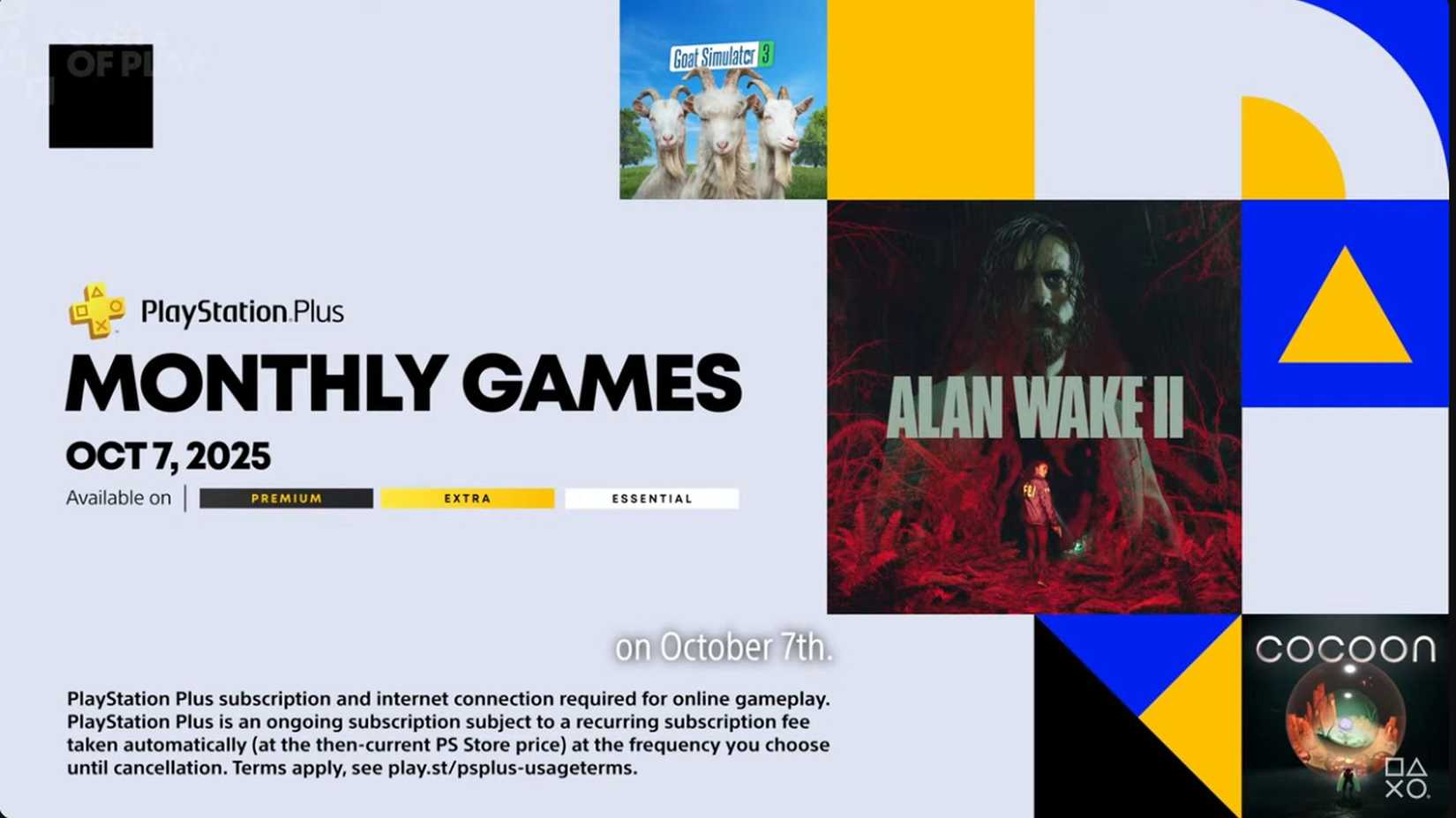 PS Plus Oct essential official pic