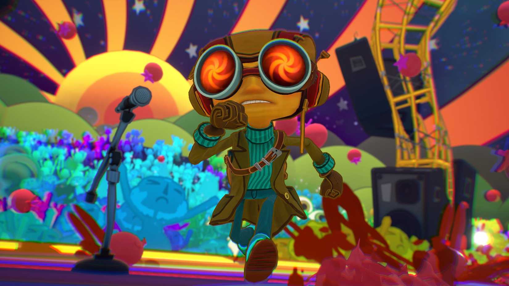 Psychonauts 2 steam Raz running