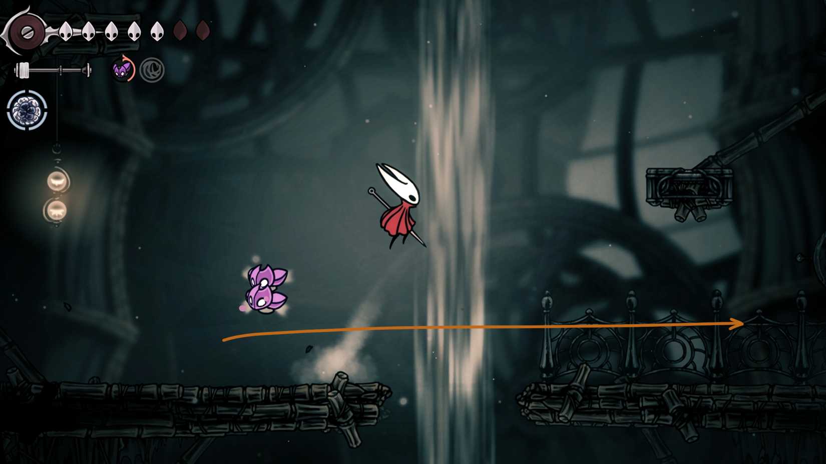 Entrega de ovos da rainha Greymoor 3 em Silksong