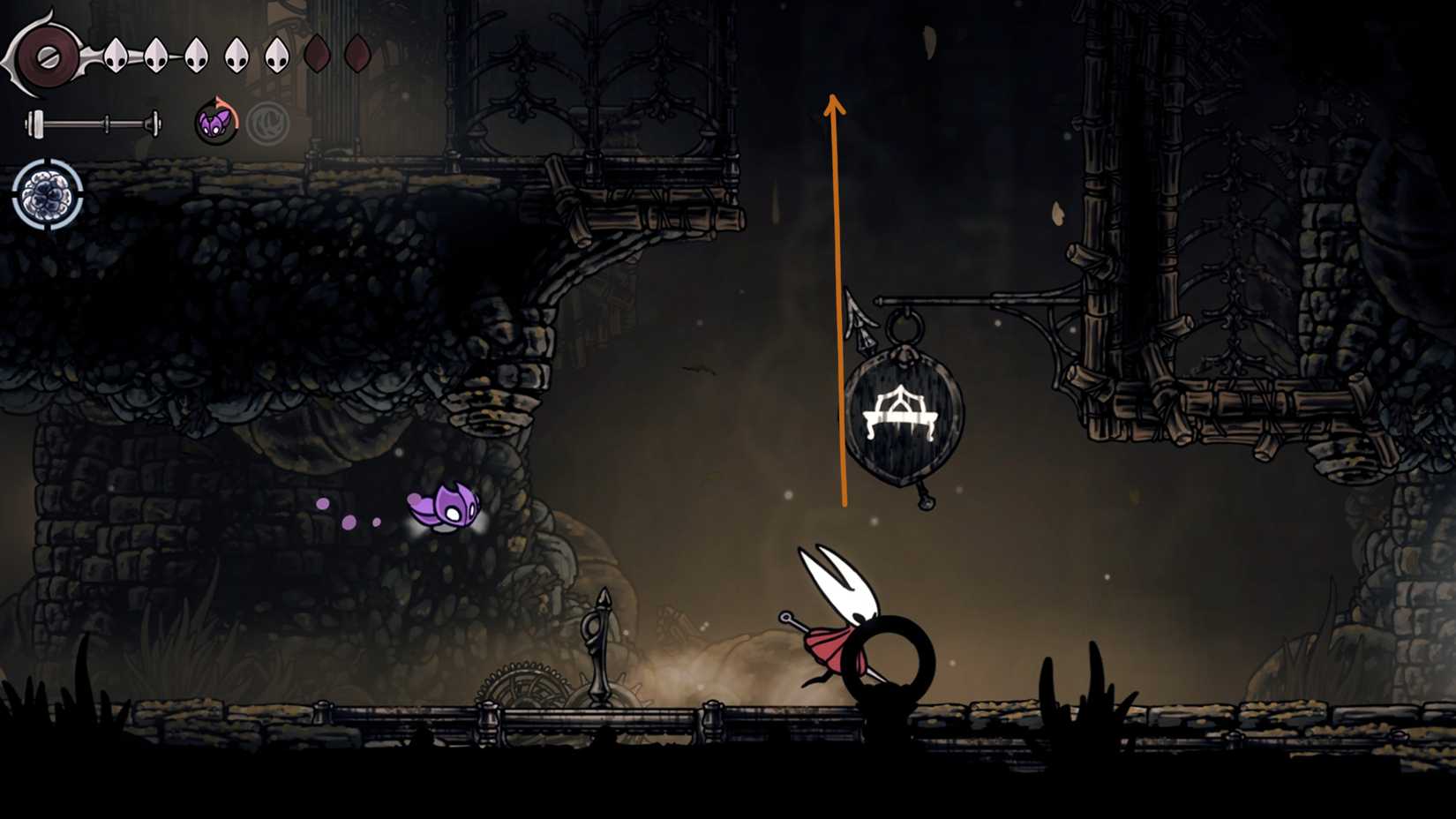 Entrega de ovos da rainha Sinner Road 1 em Silksong Guia de entrega do Ovo da Rainha em Silksong – Dropraro