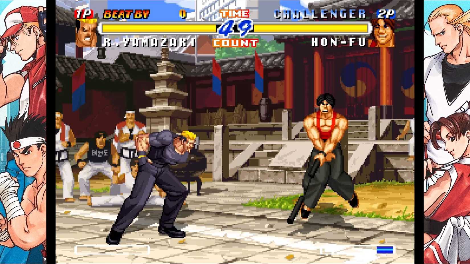 r yamazaki hon-fu real bout fatal fury 2 the newcomers