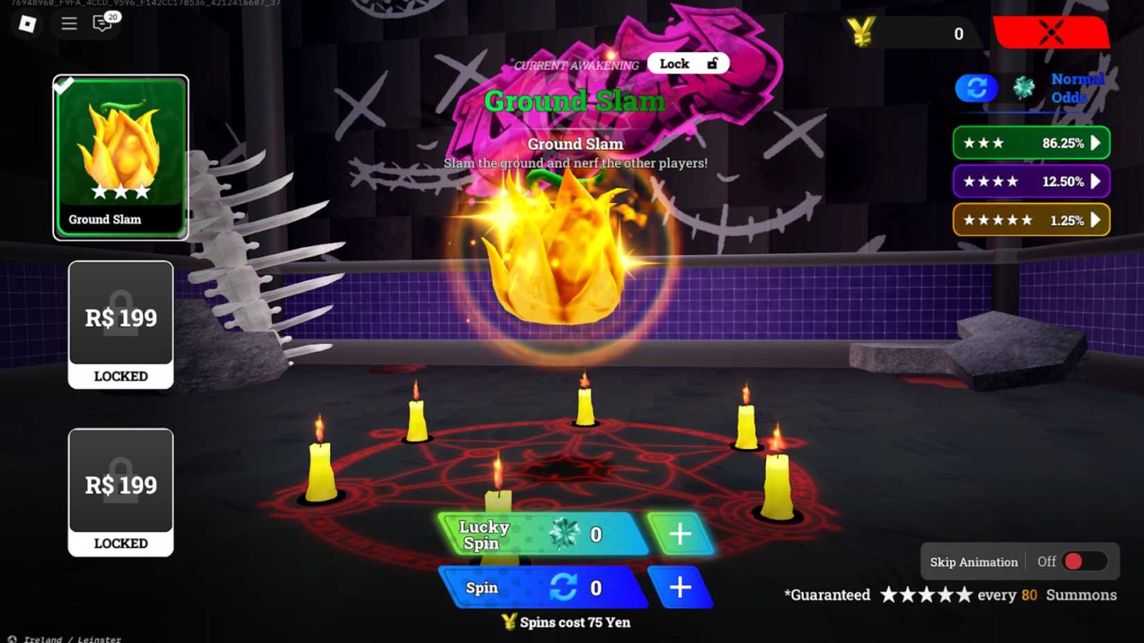 Racket Rivals Ground Slam