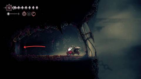 raging conchfly boss route in hollow knight silksong (4)