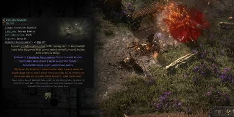 ratha's assault lineage support gem in path of exile 2